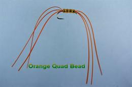 Orange Quad Bead Worm